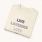 Live, Lavender, Love T-shirt