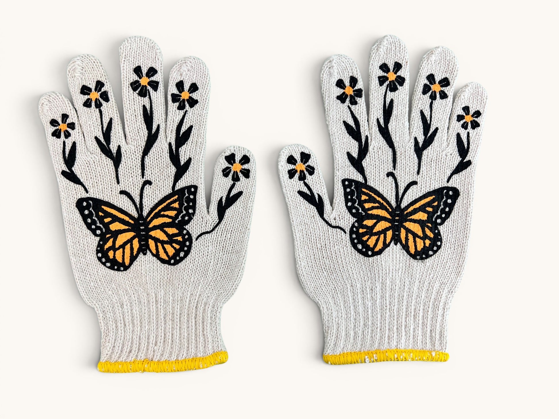 Lavender gardening gloves, view 2