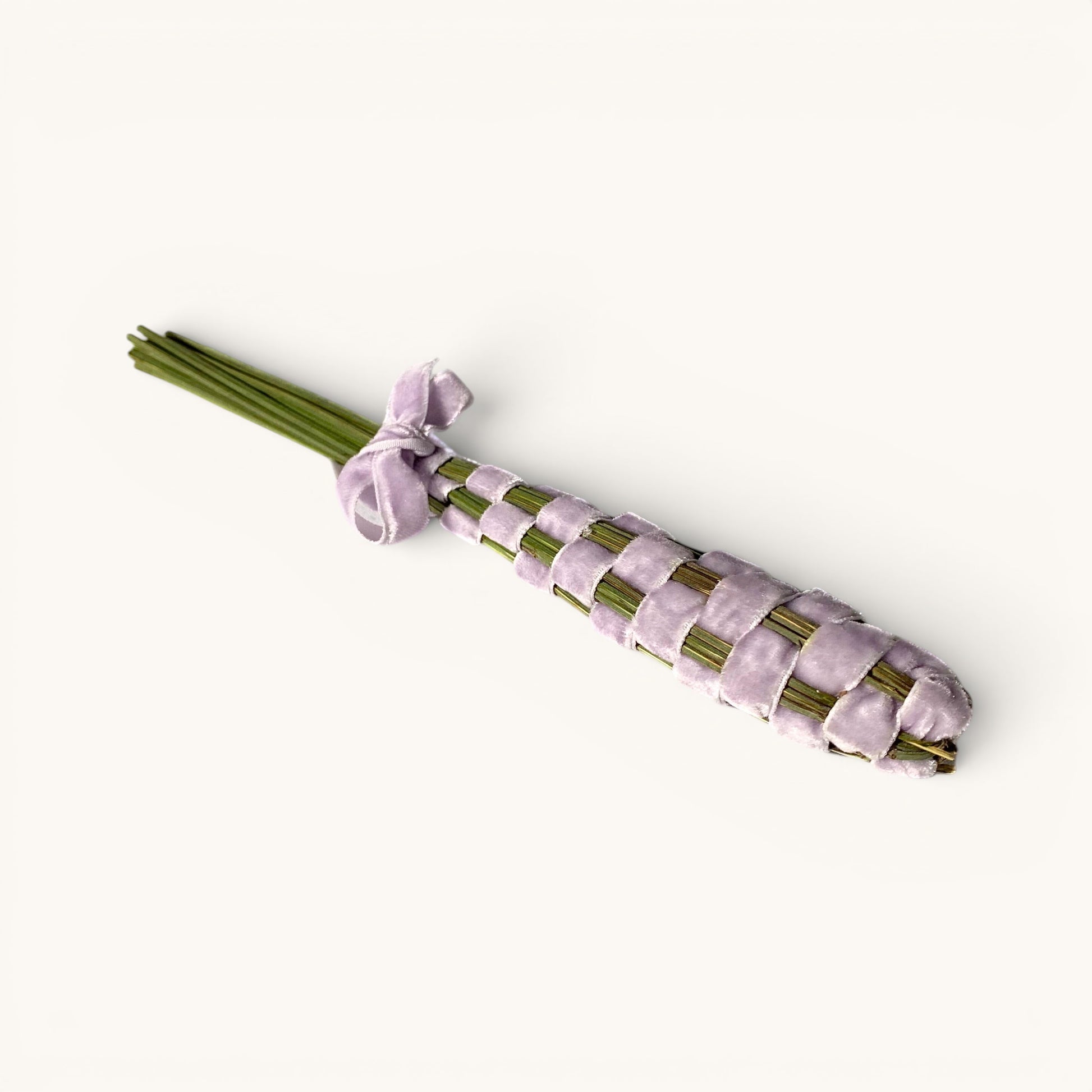 Within You Farm hand-woven lavender wand, view 2