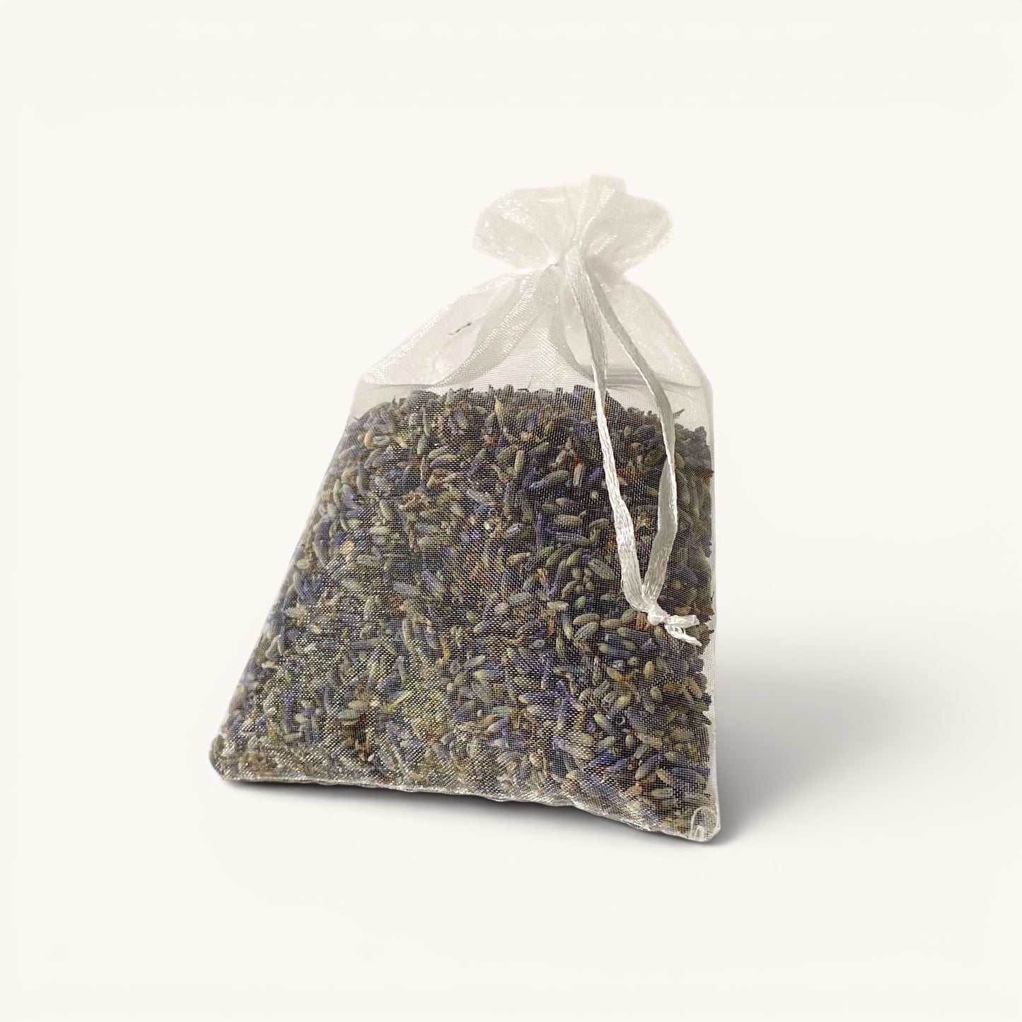 Within You Farm lavender sachet bag filled with dried lavender buds
