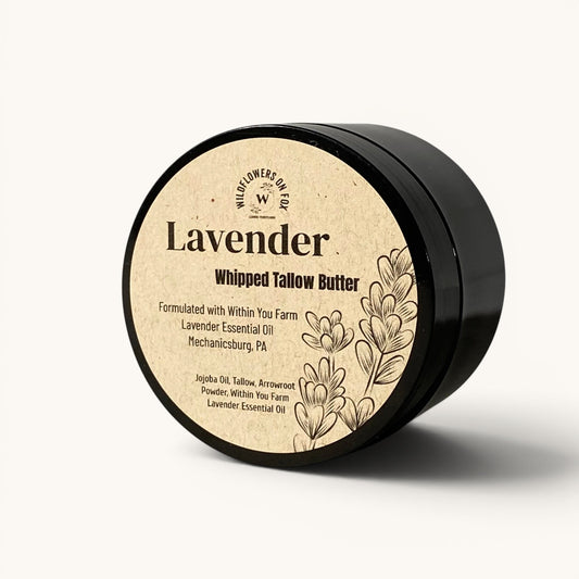 Within You Farm lavender whipped tallow body butter