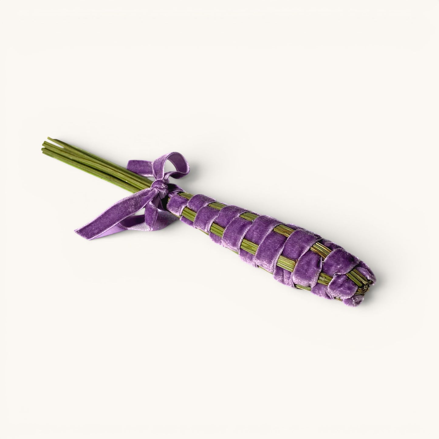 Within You Farm hand-woven lavender wand, view 3