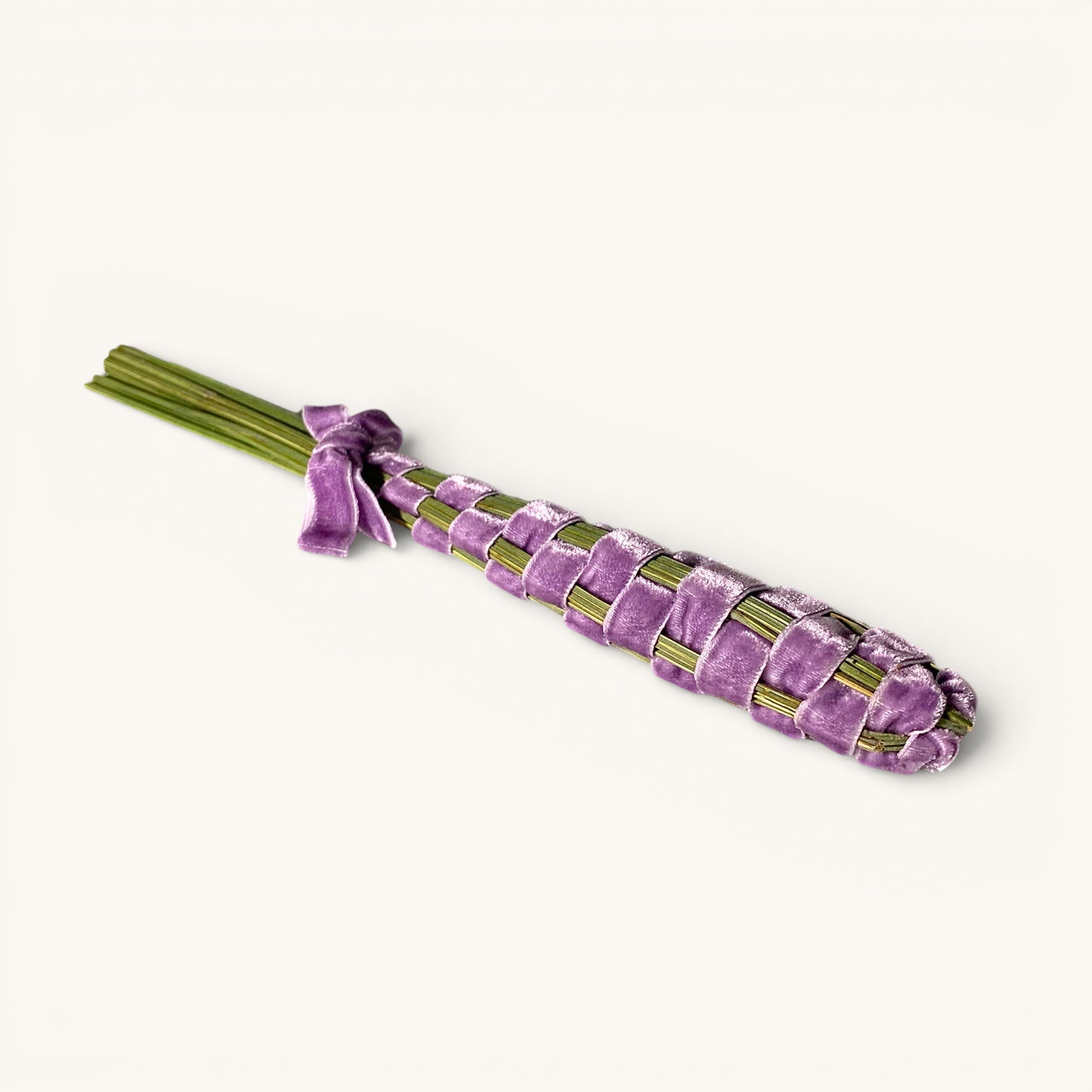 Within You Farm hand-woven lavender wand, view 1