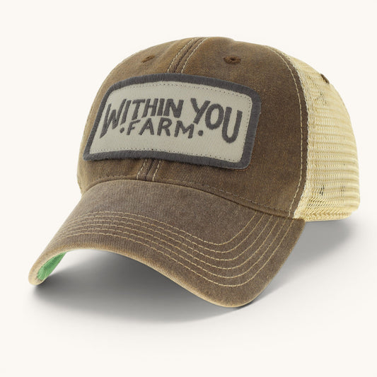 Within You Farm trucker snapback hat, view 1